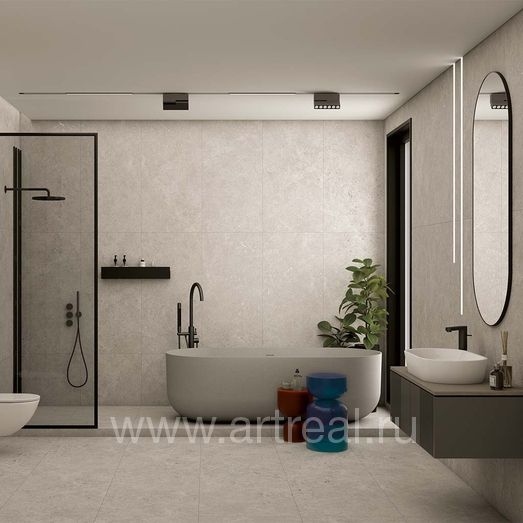 Керамогранит Gravita Seashell в интерьере