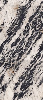 Florina Ceramics Slab керамогранит Nero Cosmos B honed 120*278*6