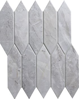 Bonaparte Керамогранитная мозаика Level Light 48×195 31.3*25.5*6