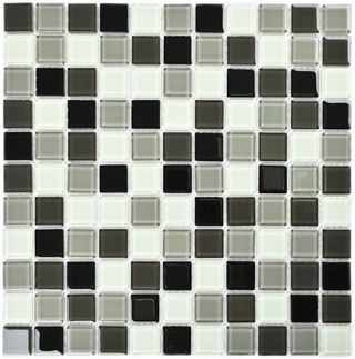 Bonaparte Стеклянная мозаика Carbon mix 25x25 30*30*4