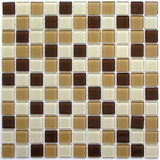 Bonaparte Стеклянная мозаика Latte mix 25x25 30*30*4