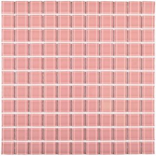 Bonaparte Стеклянная мозаика Pink glass 25x25 30*30*4