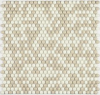 Bonaparte Стеклянная мозаика Pixel cream D 31.8*32.5*6