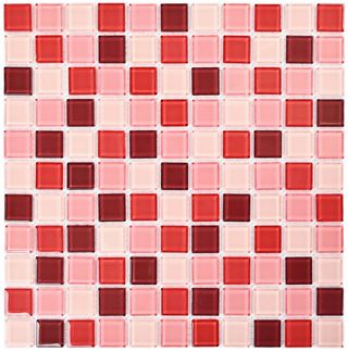 Bonaparte Стеклянная мозаика Plum mix 25x25 31.8*32.5*6