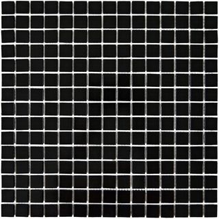 Bonaparte Стеклянная мозаика Simple Black 20x20 32.7*32.7*4
