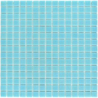 Bonaparte Стеклянная мозаика Simple blue 20x20 32.7*32.7*4