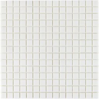 Bonaparte Стеклянная мозаика Simple White 20x20 32.7*32.7*4