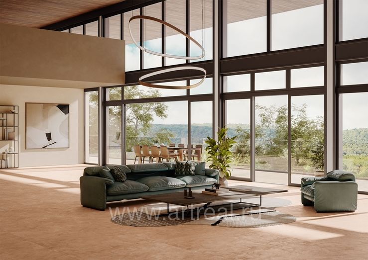 Керамогранит Gigacer Aromas в интерьере