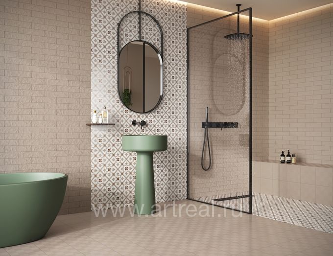 Motto Monotone Керамогранит Motto Monotone в интерьере