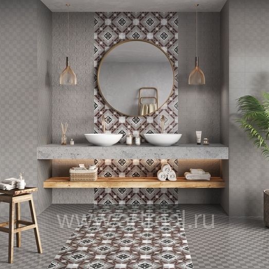 Motto Monotone Керамогранит Motto Monotone в интерьере