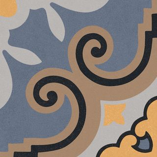 Motto Monotone керамогранит Midnight Decor Matt 20*20