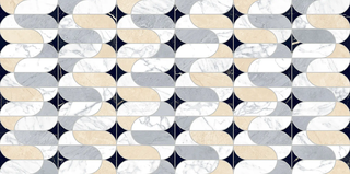 Edimax Reve керамогранит Decor Ovales 60*120*9