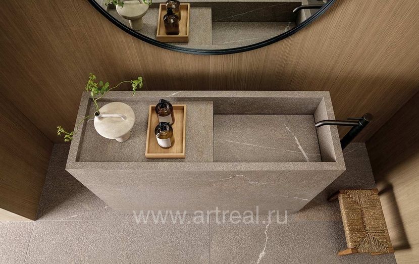 Керамогранит Kronos Piasentina Stone в интерьере