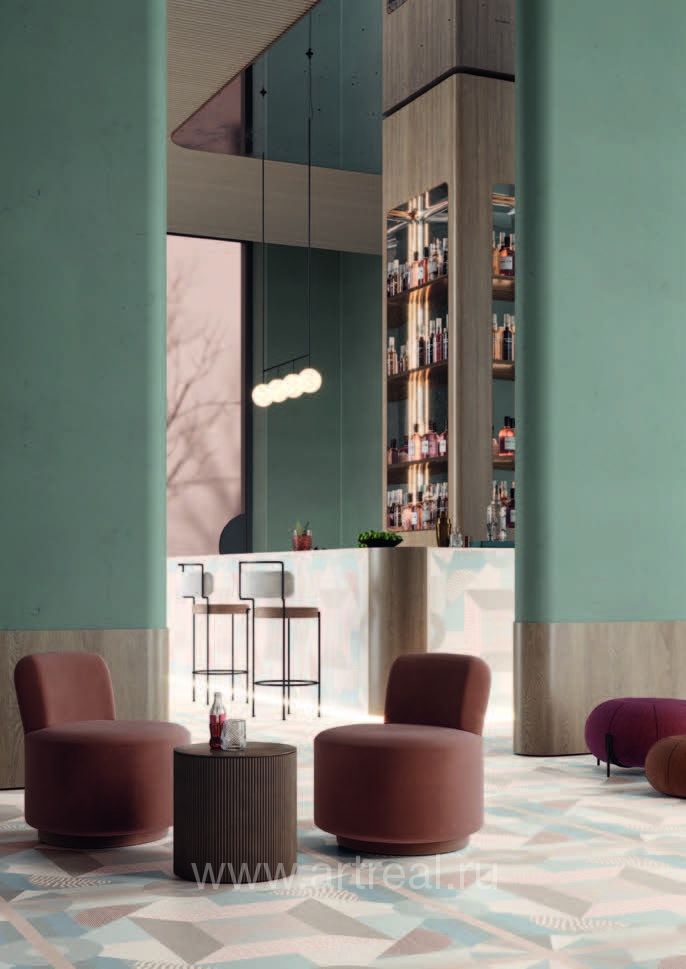 Керамогранит 41zero42 One в интерьере