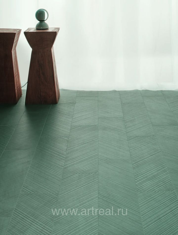 Керамогранит 41zero42 Pietre41 Chevron в интерьере