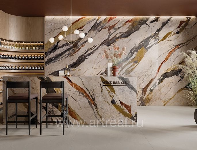 La fabbrica Breccia Sicilia Керамогранит La fabbrica Breccia Sicilia в интерьере