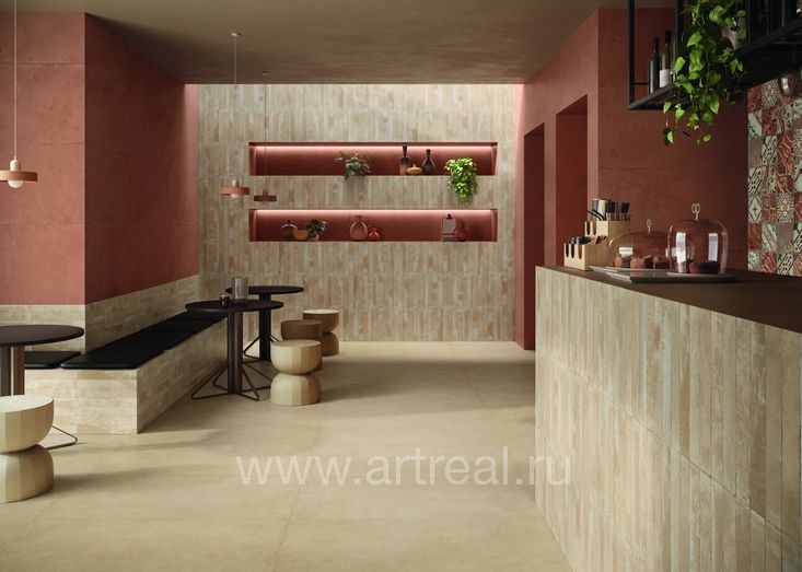 Керамогранит Naxos Cythere в интерьере