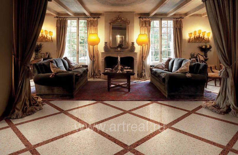 Petracers Carnevale Veneziano Керамогранит Petracers Carnevale Veneziano в интерьере