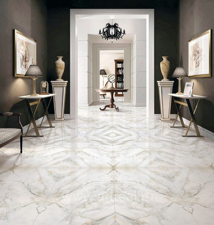 Bluezone Marmi Di Carara Керамогранит Bluezone Marmi Di Carara в интерьере