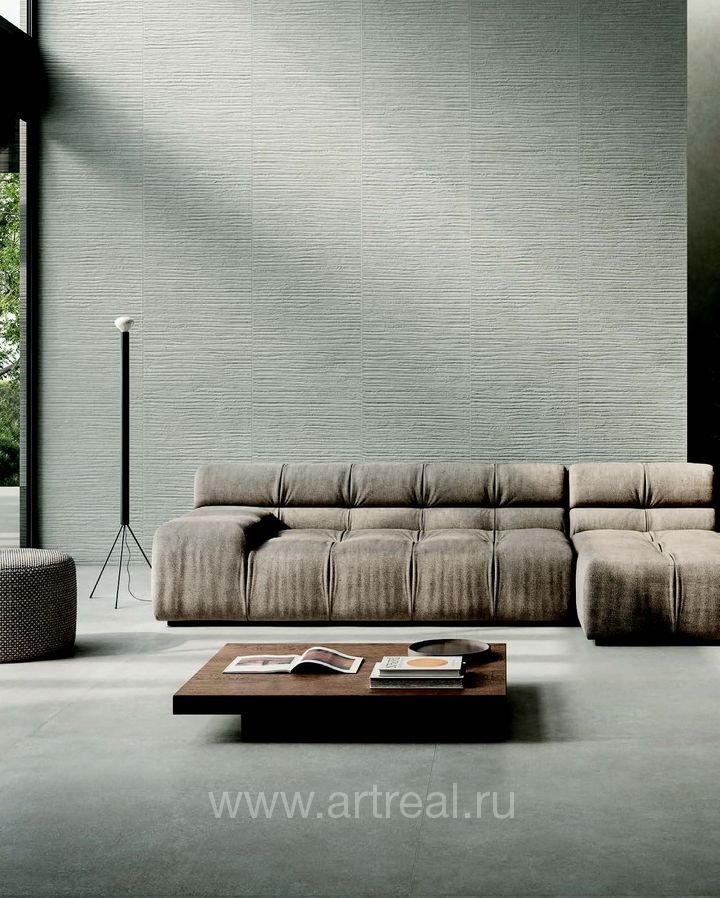 Керамогранит Piemme Cement Vibes в интерьере