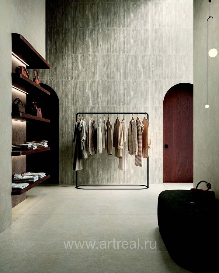 Керамогранит Piemme Cement Vibes в интерьере