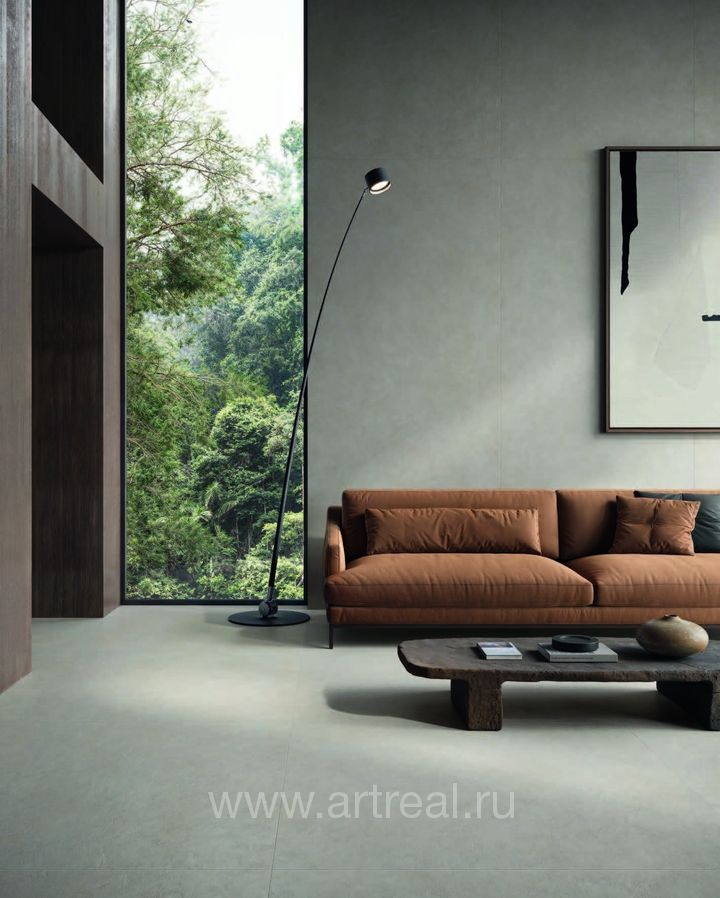 Керамогранит Piemme Cement Vibes в интерьере