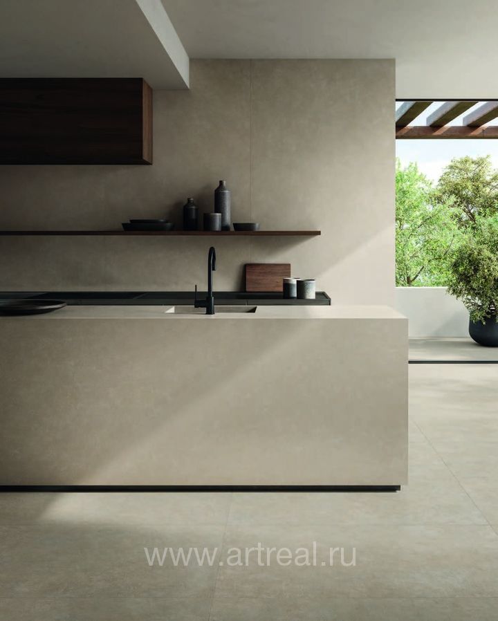 Керамогранит Piemme Cement Vibes в интерьере