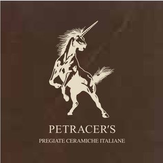 Petracers Carisma Italiano керамогранит Logo Marrone Collemandina Originale 60*60