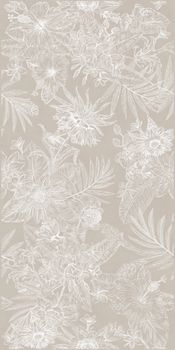 Kerama Marazzi Таделакт декор Декор бежевый светлый матовый 60*119.5*9