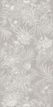 Kerama Marazzi Таделакт декор Декор серый матовый 60*119.5*9