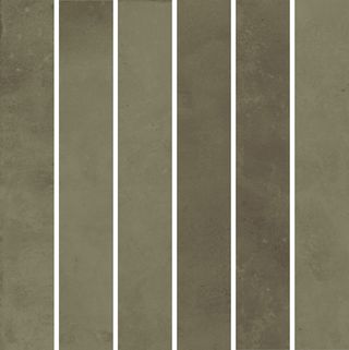 Kerama Marazzi Фес настенная плитка Декор мозаичный зелёный глянцевый 15*15*7.7