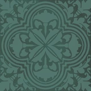 Kerama Marazzi Фес настенная плитка Декор зелёный тёмный глянцевый 15*15*6.9