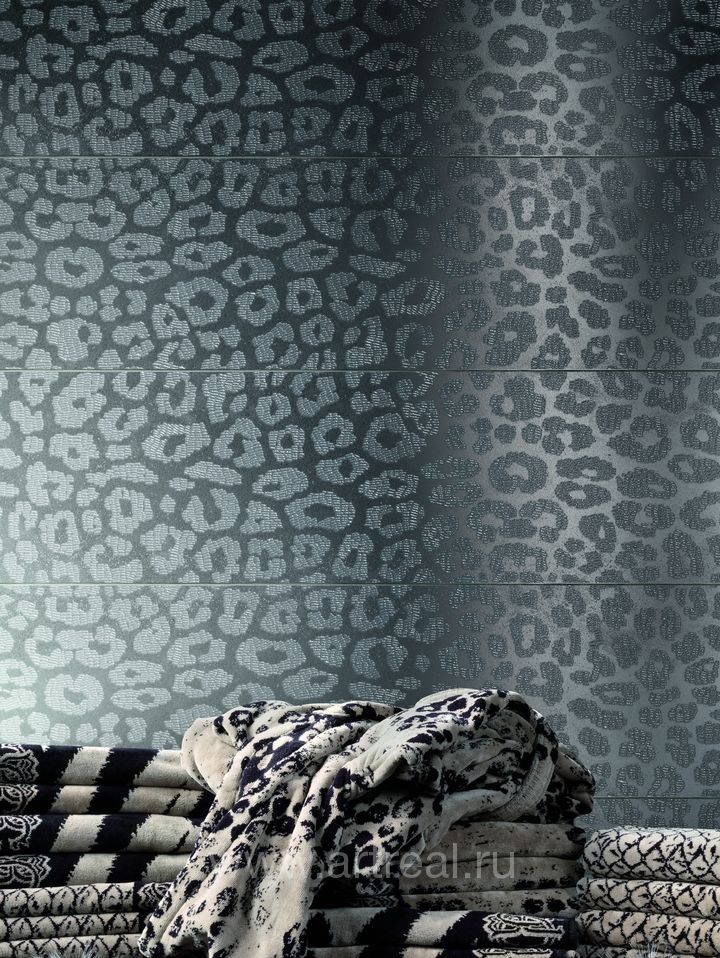 Керамогранит Roberto Cavalli Giaguaro Mask в интерьере