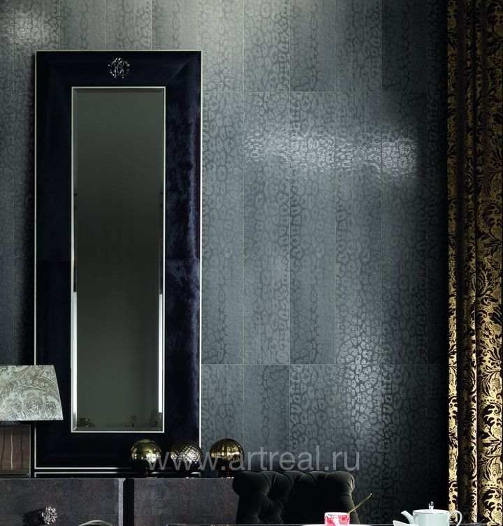 Керамогранит Roberto Cavalli Giaguaro Mask в интерьере