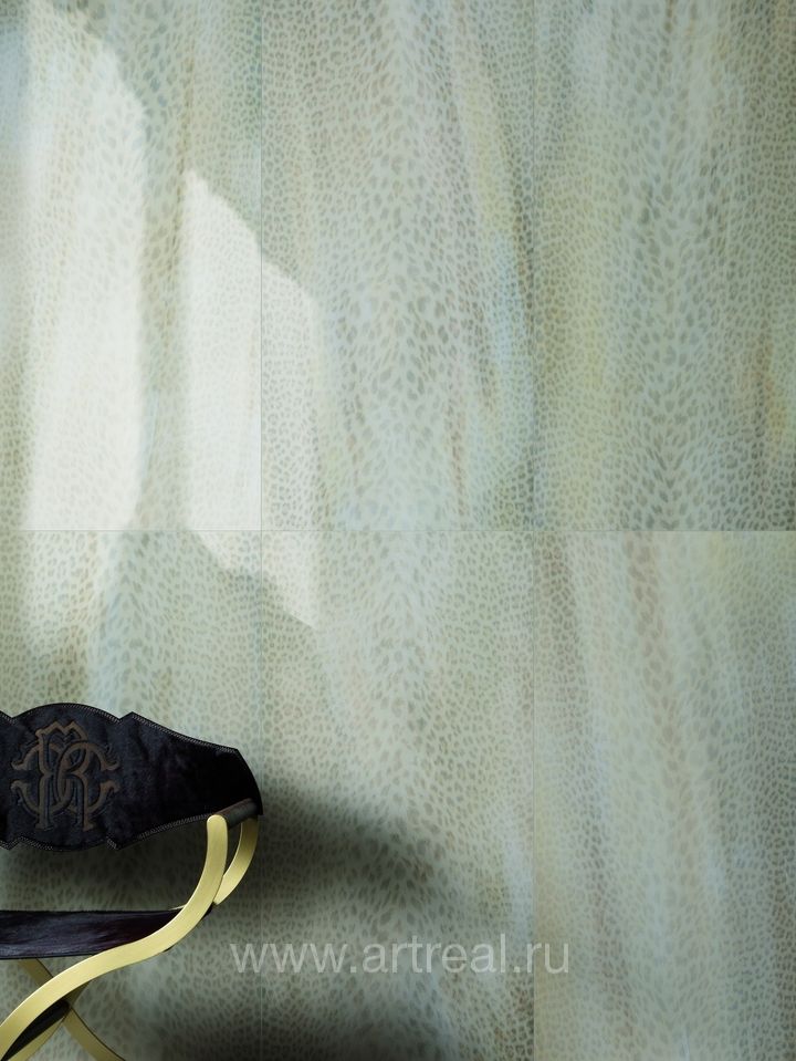 Керамогранит Roberto Cavalli Giaguaro Mask в интерьере