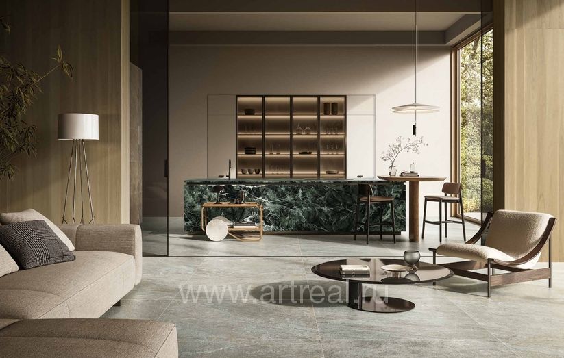 Керамогранит Italon Magma в интерьере