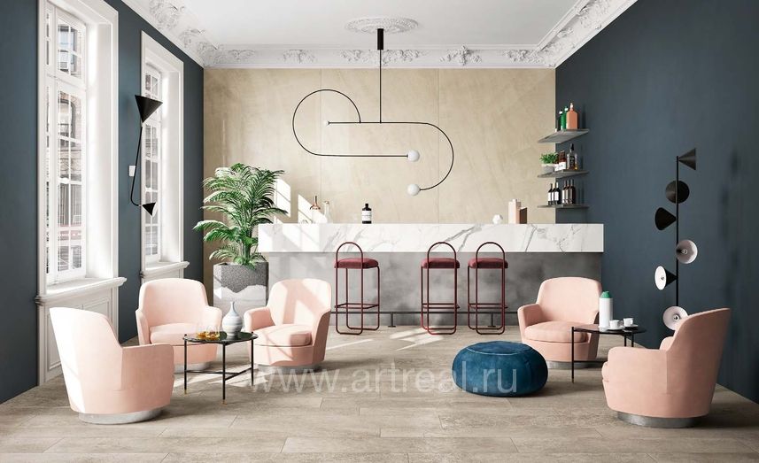 Керамогранит Fondovalle Planeto в интерьере