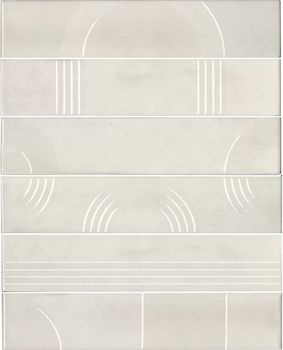 Kerama Marazzi Мажорель панно Панно белый глянцевый 36*28.5*10