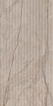 Kerama Marazzi Ифран настенная плитка Бежевый светлый глянцевый структура обрезной 60*119.5*9