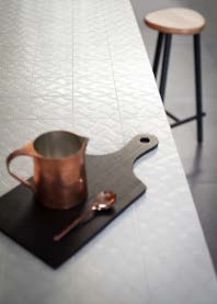 Керамическая плитка Tagina Deco D'Antan в отделке столешницы