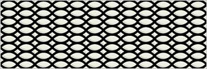 Базовая плитка Deco d'Antan Tressage Noir-Blanc 60*30*1