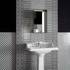 Керамическая плитка Tagina Deco D'Antan в интерьере ванной