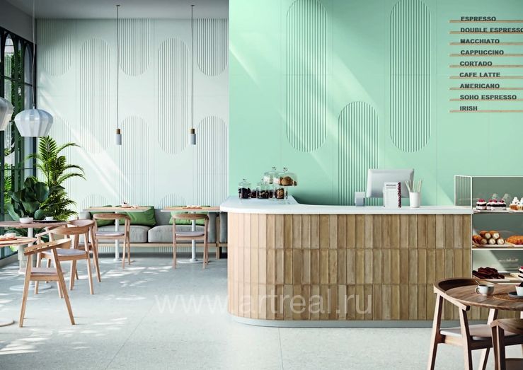 Керамическая плитка Grespania Siros в интерьере