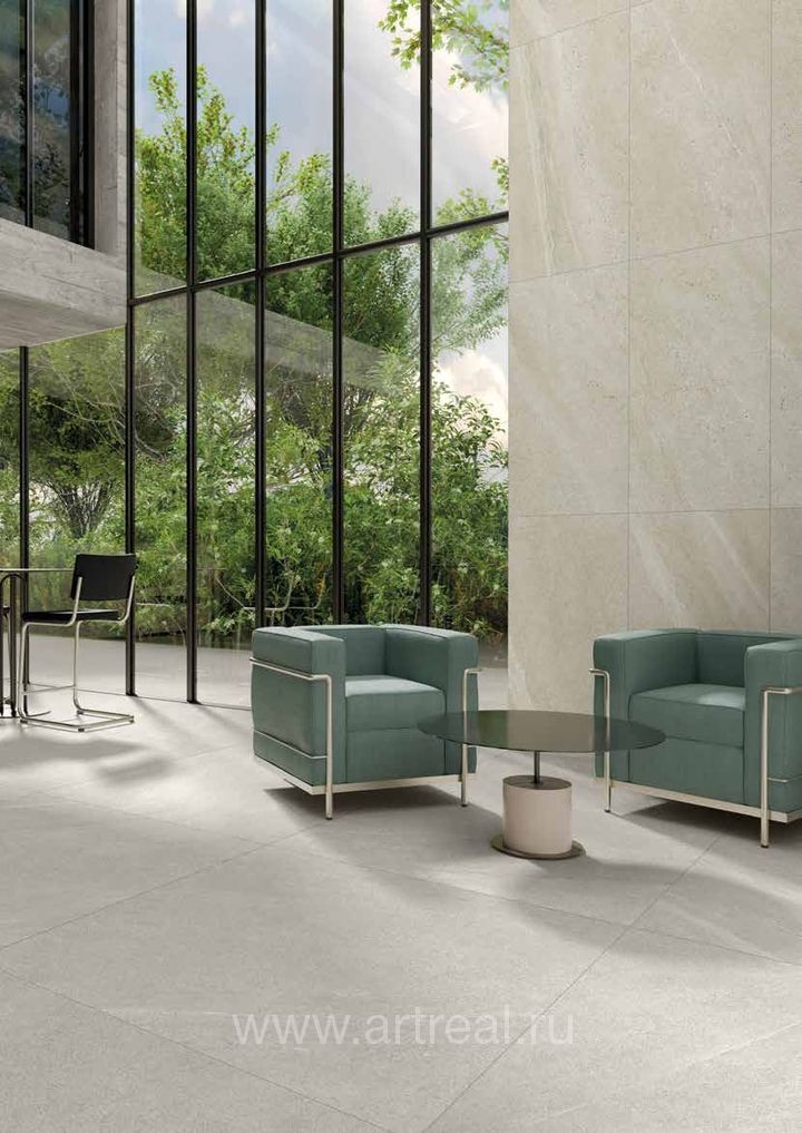 MGM Limestone Керамогранит MGM Limestone в интерьере