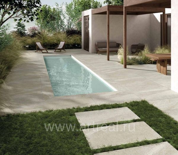 MGM Limestone Керамогранит MGM Limestone в интерьере