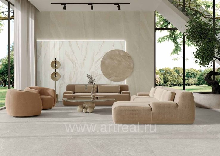 MGM Limestone Керамогранит MGM Limestone в интерьере