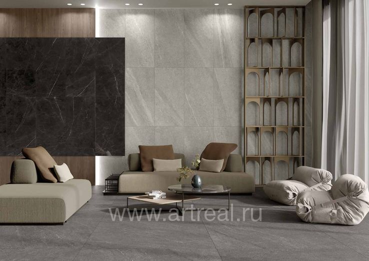 MGM Limestone Керамогранит MGM Limestone в интерьере