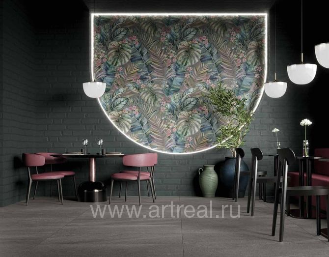 MGM Limestone Керамогранит MGM Limestone в интерьере