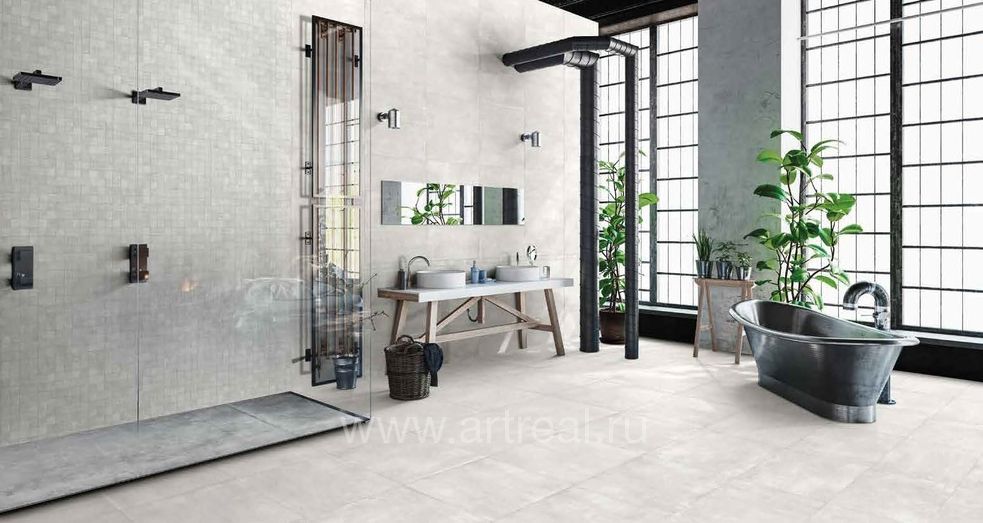 Керамогранит MGM Industial в интерьере