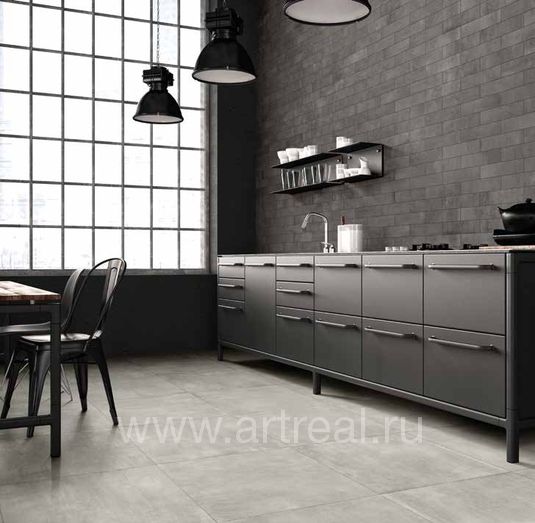 Керамогранит MGM Industial в интерьере